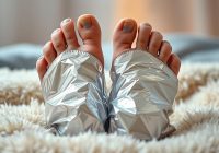 Folia aluminiowa na stopach – korzyści zdrowotne i komfortowe